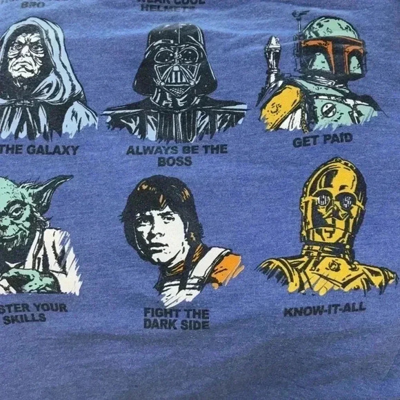 Star Wars Everything I Know I learned from Star Wars size L - Picture 3 of 5